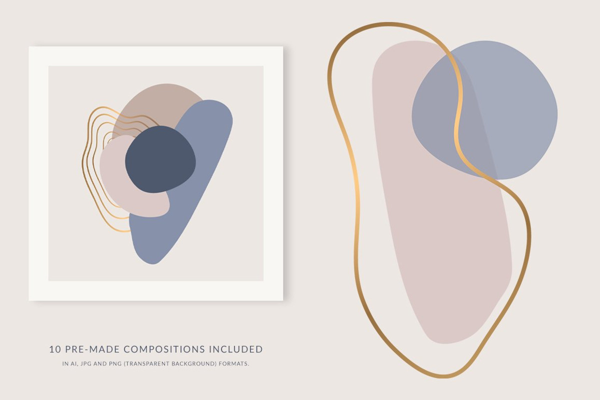 ABSTRACT BUNDLE, a Decorative Illustration by Eesome Design Studio (Photo 21 of 23)