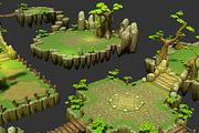 Floating Islands, an Environmental 3D Model by 3Dfancy (Thumbnail 5 of 14)