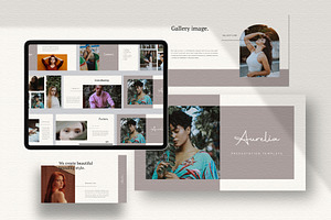 AURELIA - Google Slide Template