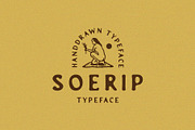 Soerip, a Font by Megflags (Thumbnail 1 of 4)