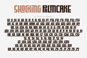 Shocking Palm Cake - Ligature Font, a Sans Serif Font by Airotype (Thumbnail 13 of 14)