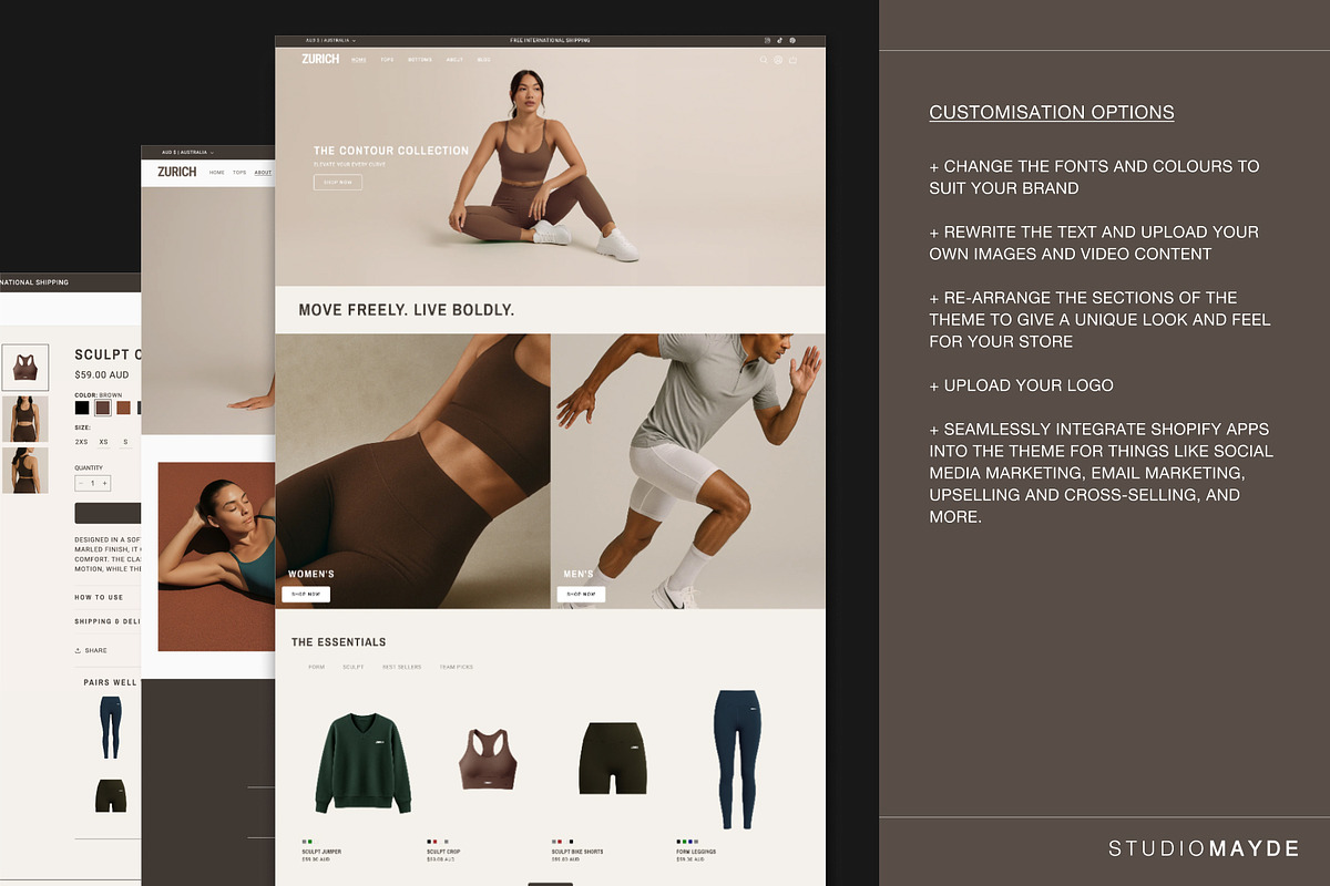 ZURICH 2.0 | Shopify Theme, a Websites & App Template by Studio Mayde (Photo 9 of 9)