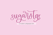 Sugarstar Script, a Handwritten Font by Beck McCormick (Thumbnail 1 of 10)