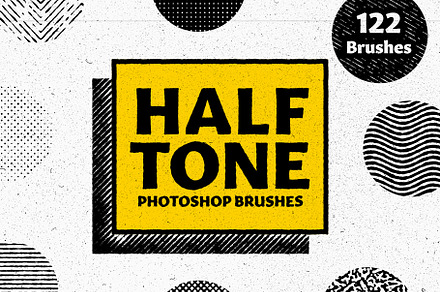 HALFTONE - Brushes for Photoshop
