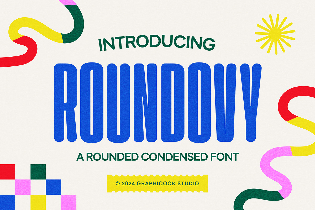 Roundovy, a Sans Serif Font by graphicook (Photo 1 of 10)