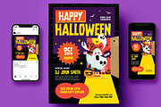 Happy Halloween Flyer, a Flyer Template by Creativestoree (Thumbnail 3 of 5)