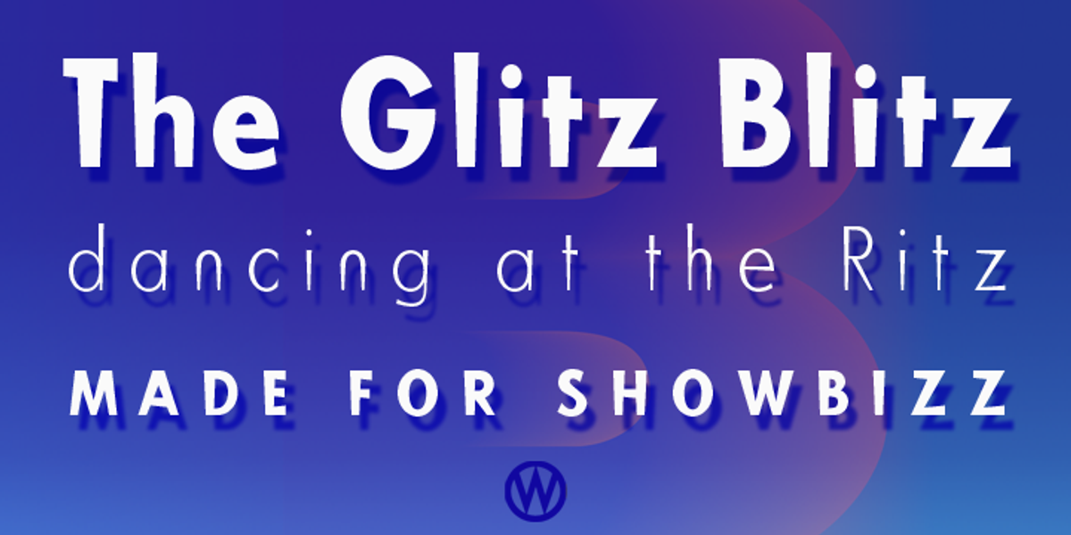 Blitz Condensed, a Sans Serif Font by Wiescher-Design (Photo 2 of 4)