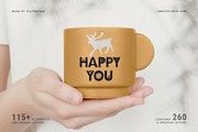 Holiday Galore - Hand-Drawn Font Duo, a Sans Serif Font by SilverStag Type Foundry (Thumbnail 7 of 39)