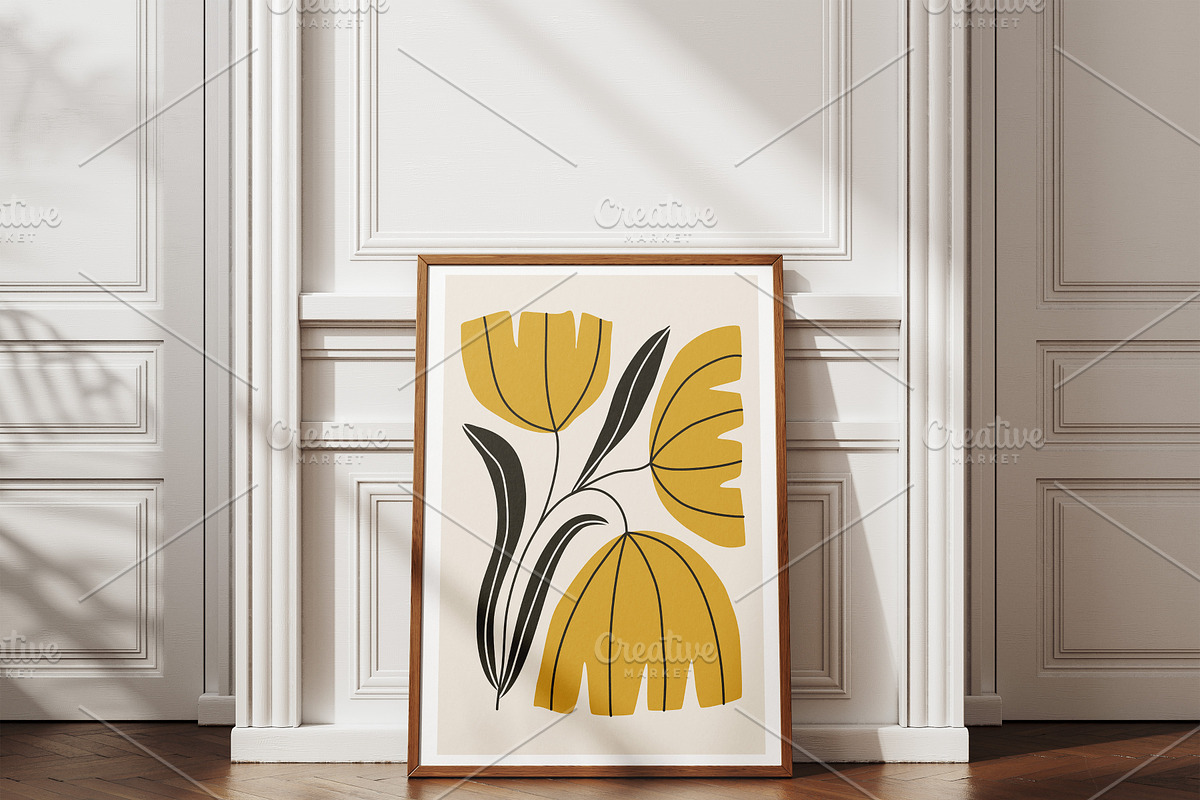 Abstract Botanical Gallery Wall Set, a Background Graphic by C Design Studio (Photo 14 of 21)