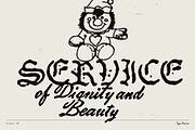 Doomer TM – Distressed Blackletter, a Blackletter Font by Type Mania (Thumbnail 7 of 10)