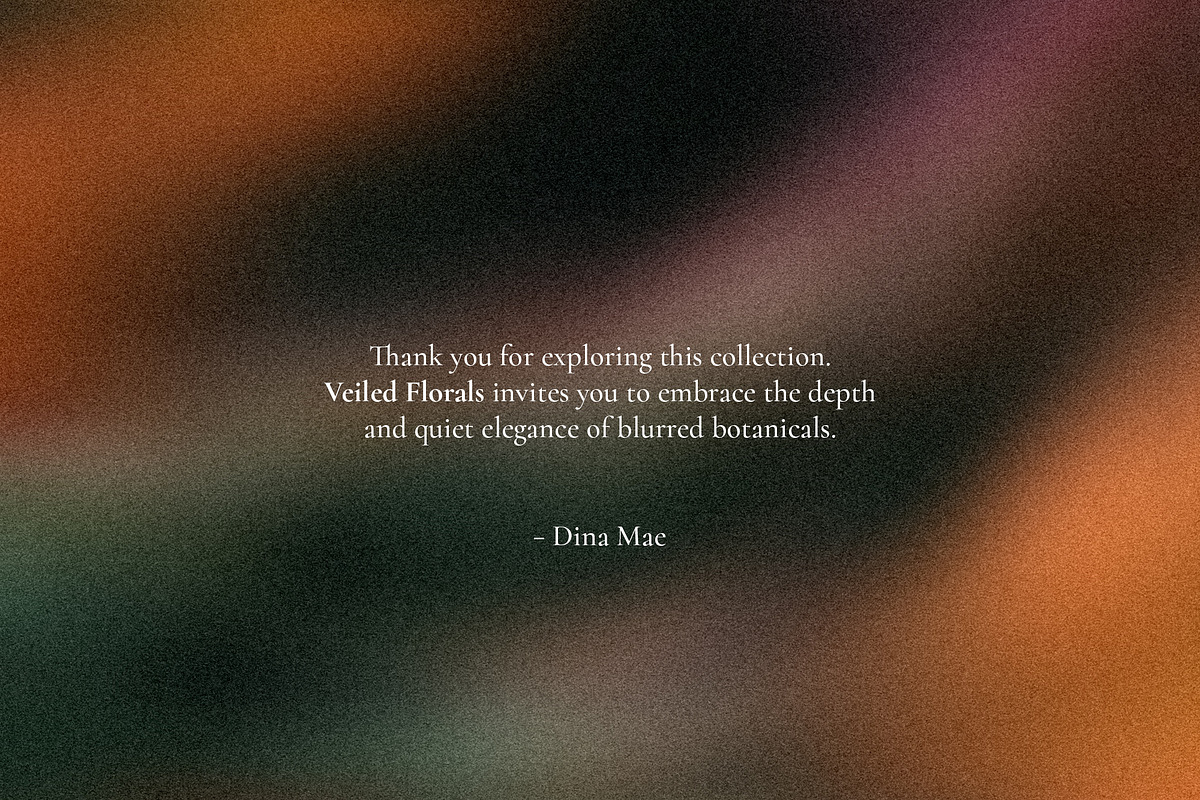 Veiled Florals - Blurry Backgrounds, a Background Graphic by Dina Mae (Photo 14 of 14)