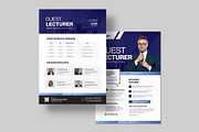 Guest Lecturer Poster Template, a Flyer Template by BrandPacks (Thumbnail 3 of 4)