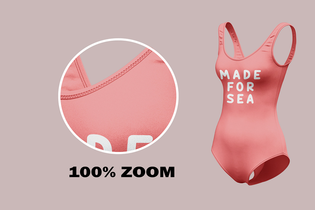 Swimming Suit Mockup, an Advertising Mockup by PudraART (Photo 2 of 7)