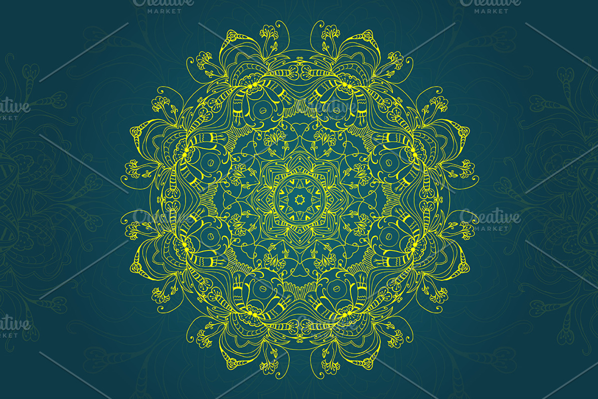 40%OFF Mandalas Ornaments SALE!!!, a Graphic by Iryna Danyliuk (Photo 3 of 8)