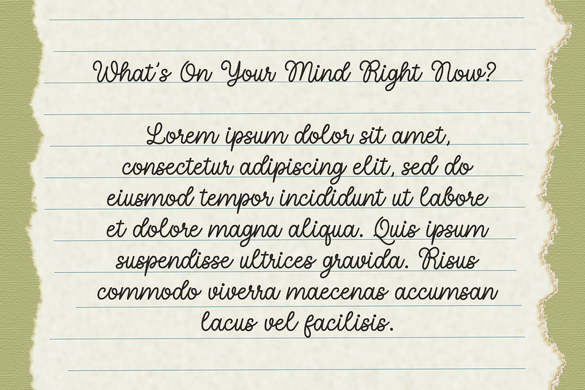 Nebraska Bridge - Monoline Cursive, a Script Font by Airotype (Photo 10 of 13)