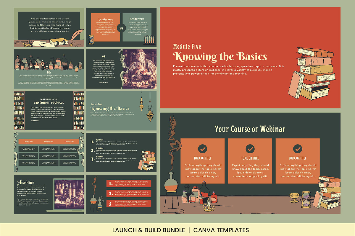 Alchemist Canva Launch & Build Pack, a Social Media Template by WorkShy Studio (Photo 7 of 23)