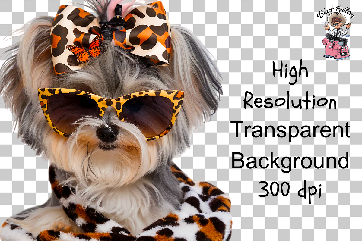 Cute Dog Clipart PNG Bundle, an Illustration by Sleepy Aster (Photo 9 of 10)