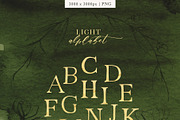 Delicate Greenery Watercolor+Pencil, a Texture Illustration by Inky Jar Design Studio (Thumbnail 14 of 15)