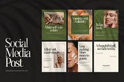 Beauty & Wellness Canva Templates, a Social Media Template by ShowUp! Studio (Thumbnail 2 of 9)
