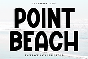 Point Beach, a Serif Font by FreshTypeINK (Thumbnail 1 of 7)