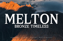 Melton Bronze Timeless Display Serif