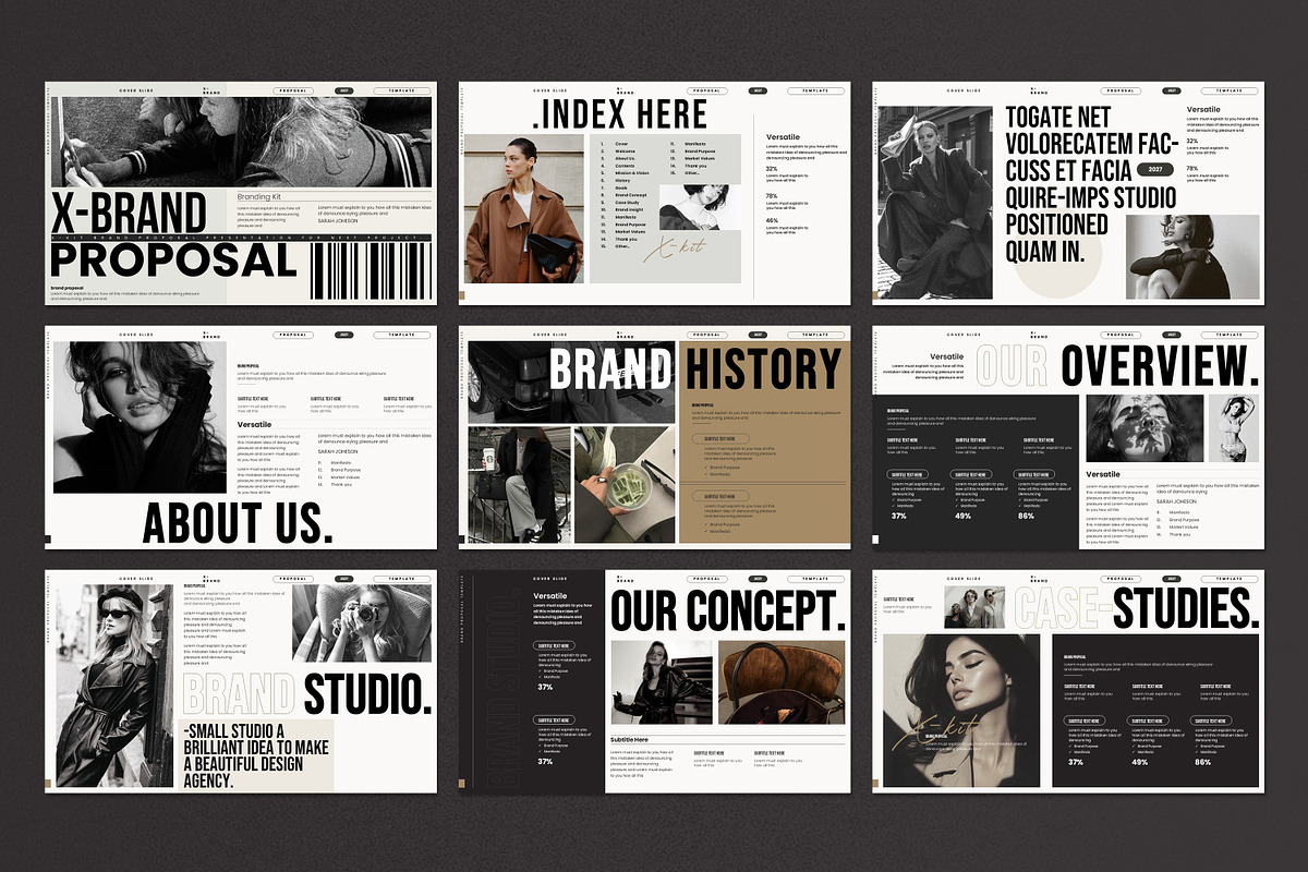Brand Proposal Presentation, a Presentation Template by Aura Agency (Photo 5 of 8)