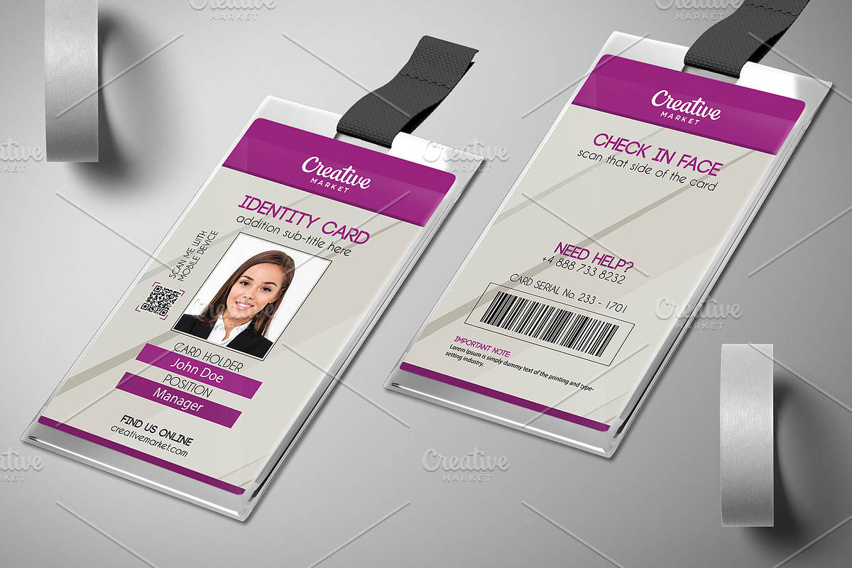Business ID Badge 021, a Card Template by Tzochko (Photo 3 of 5)