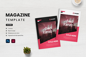 Magazine Template - Dugem 1