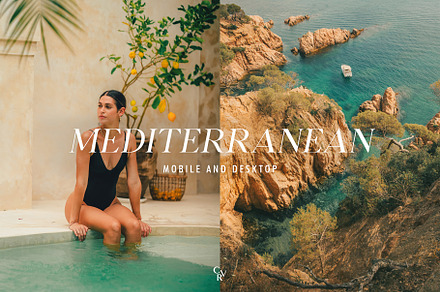 15 Mediterranean Lightroom Presets, a Preset Add-On by CVR Presets