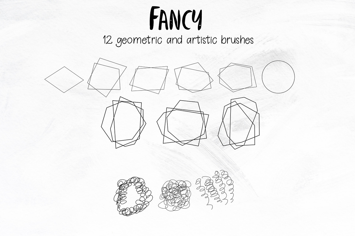 Fancy brushes for PS, a Brush Add-On by Leo Studio Design Lab (Photo 7 of 8)