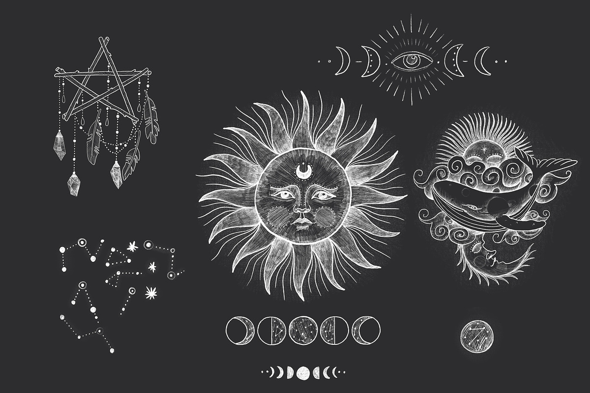 Luminaries. Celestial bodies, an Illustration by Chikovnaya (Photo 7 of 11)