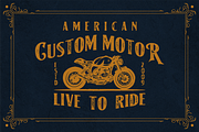 American  Label Vintage, a Sans Serif Font by 24Design Studios (Thumbnail 6 of 10)