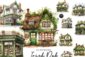 St. Patrick's Irish Pub Clipart