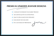 11 Linkedin Banner Template, Bundle, a Social Media Template by Career Canvas (Thumbnail 8 of 10)