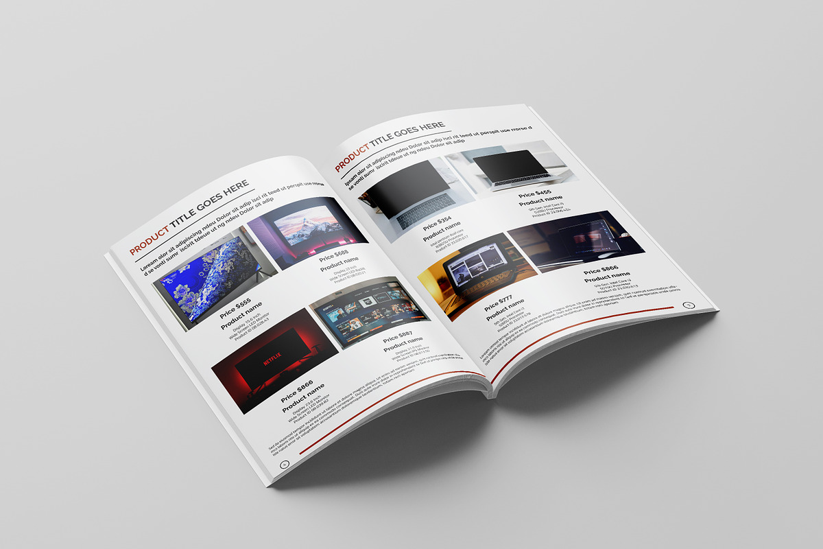 Product Catalog, a Brochure Template by Template Shop (Photo 3 of 9)