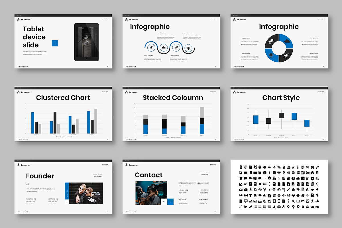 Trunceon - Business Google Slide, a Presentation Template by Dens Creative Studio (Photo 5 of 6)