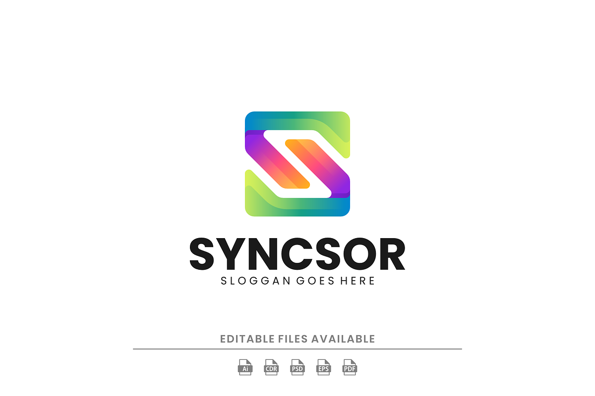 Gradient Modern Letter S Logo Design, a Branding & Logo Template by Artnivora.Std