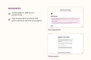Freelance Business Notion Template, an App Template by MargauxQuercy (Thumbnail 8 of 9)
