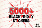 Black Friday Offer PNG, an Illustration by DreamCafeArt (Thumbnail 1 of 4)