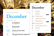 Theater Event Schedule Poster #2, a Flyer Template by Danil Polshin (Thumbnail 2 of 10)