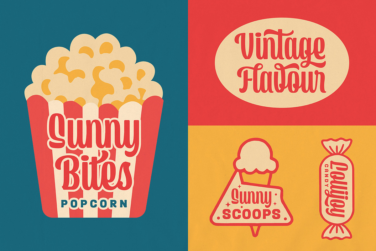 Curlvita – Retro Condensed Script, a Script Font by Abbasy Studio (Photo 8 of 9)