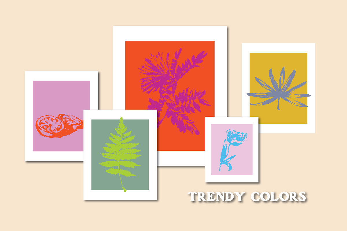 FLORAL POSTERS BUNDLE (50 SVG PNG), a Decorative Illustration by Bonfloret Studio (Photo 10 of 15)