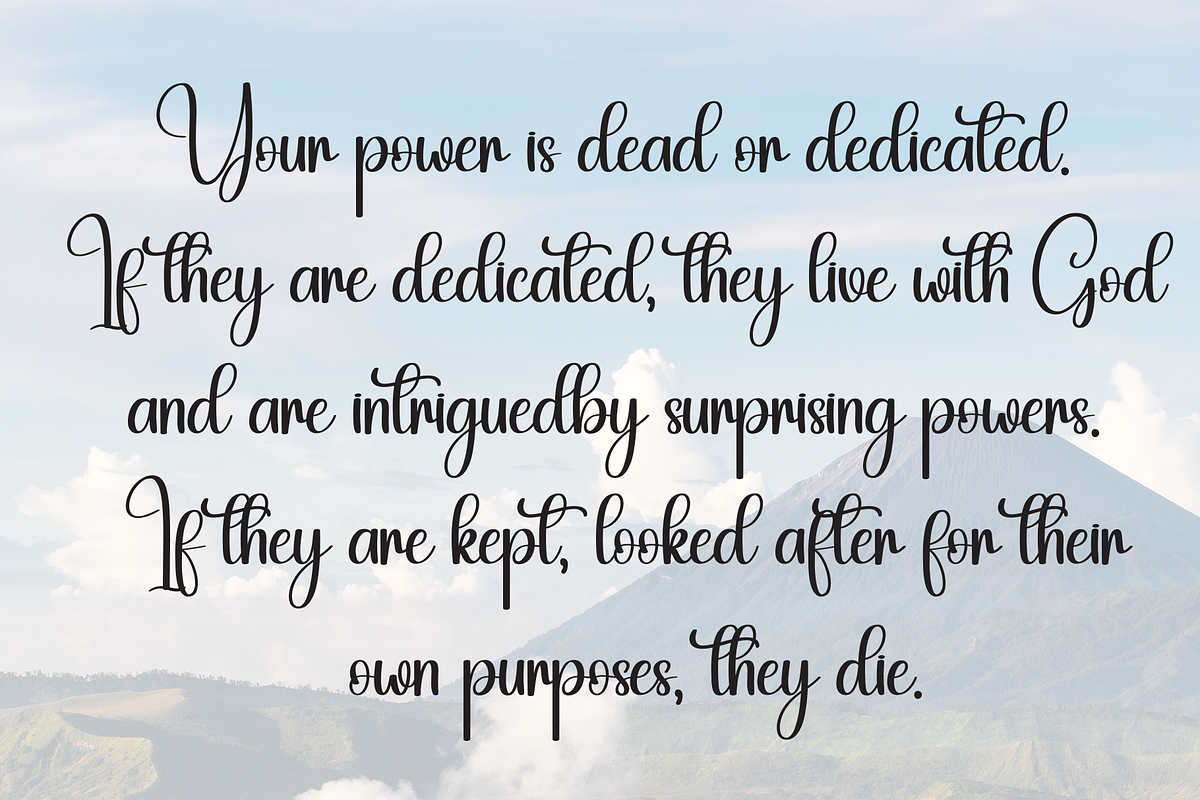 Stayland | Script Font, a Handwritten Font by Scratchones (Photo 6 of 9)