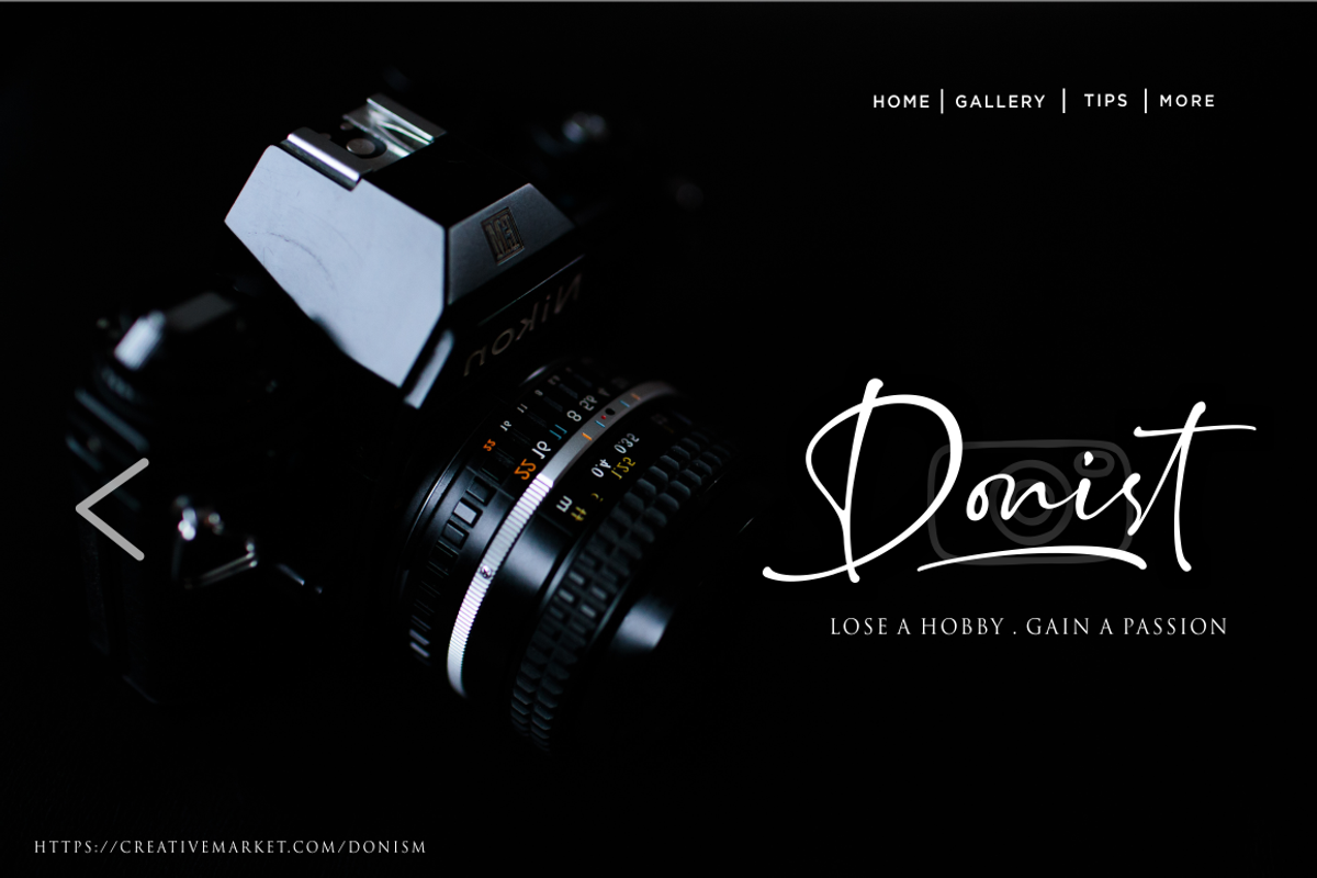 Gallatone // Signature Font & Extras, a Script Font by Sronstudio (Photo 6 of 11)