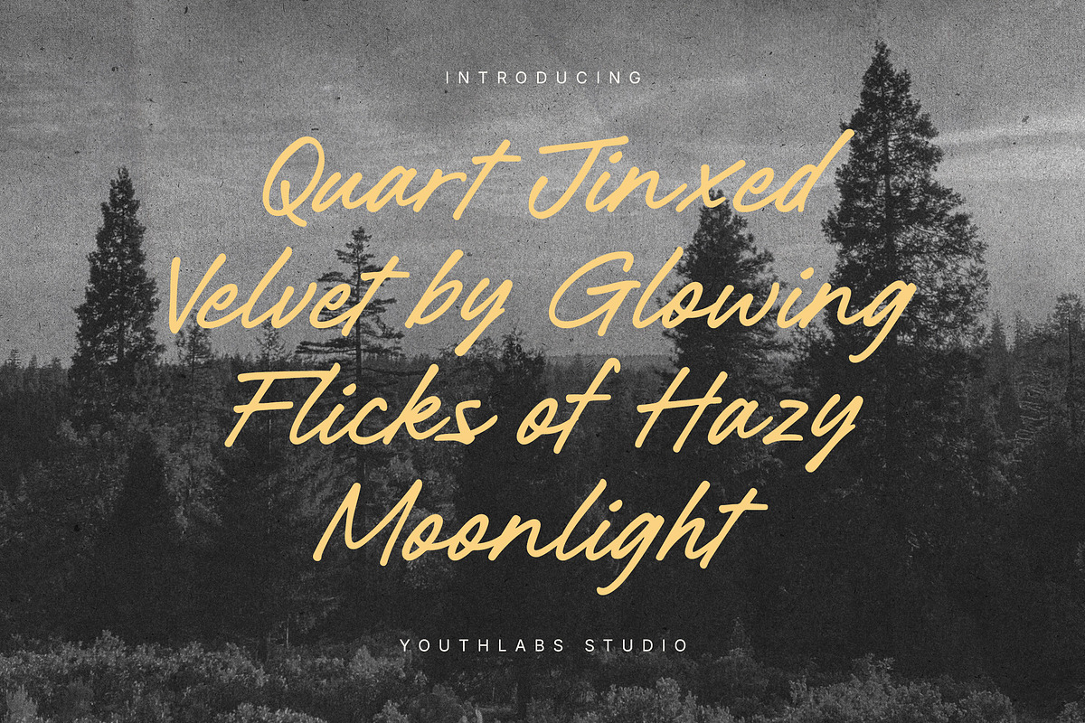 Jalvair - Modern Handwritten Font, a Handwritten Font by Youthlabs Studio (Photo 2 of 12)