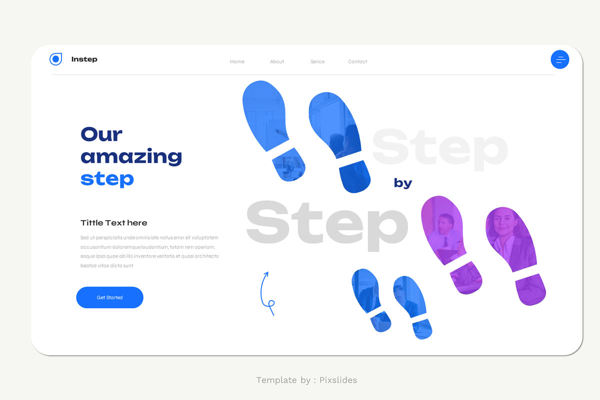 Steps Pitch Deck Keynote, a Presentation Template by Pixslides (Photo 5 of 6)