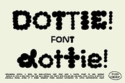 Dottie - A hand-lettered font, a Font by Studio Funshop by Kelli (Thumbnail 1 of 11)