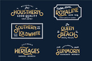 Hasthon - Vintage Font, a Sans Serif Font by Garisman Std (Thumbnail 2 of 10)