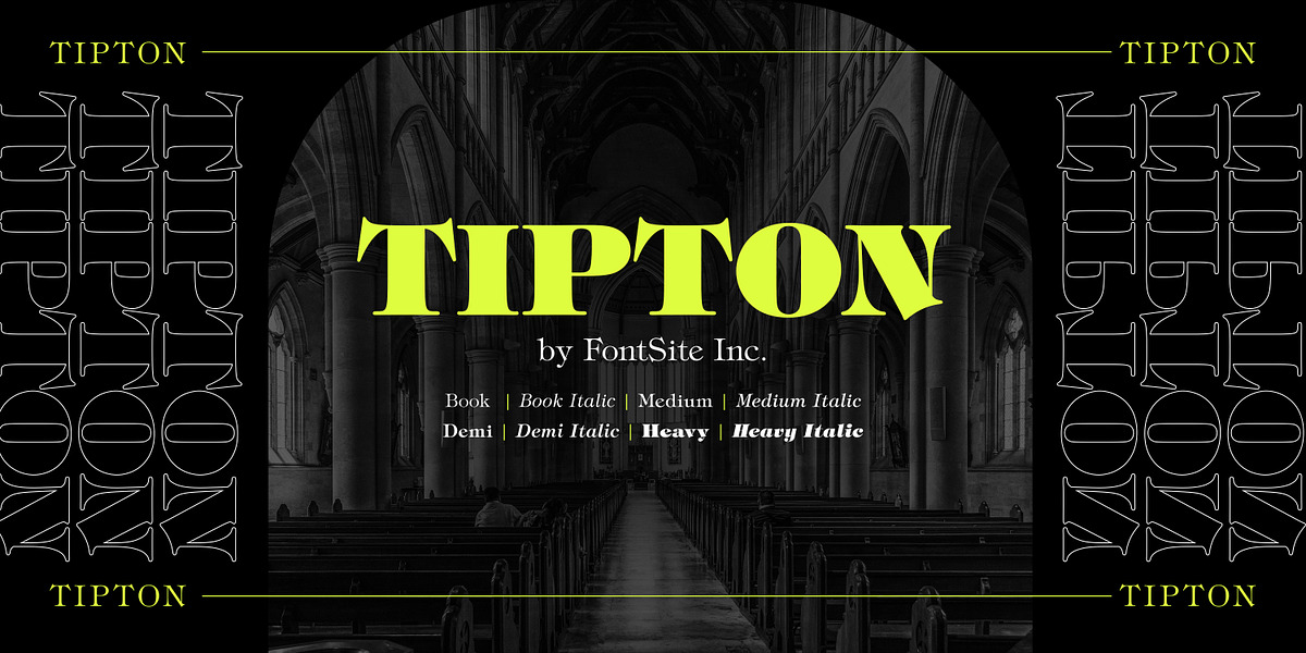 Tipton, a Serif Font by FontSite Inc. (Photo 1 of 2)