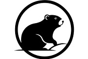 Cute Bear Silhouette Vector Bundle, a Person Illustration by Designer_Momina (Thumbnail 12 of 31)